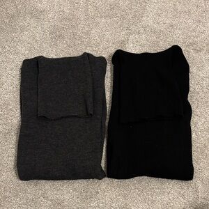 Two Theory Turtleneck Ribbed Sweaters!